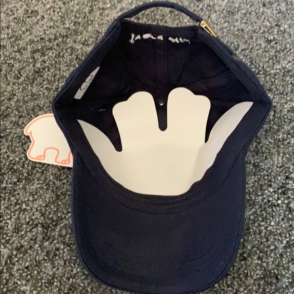 Ivory Ella Blue & White Embroidered Baseball Cap - Picture 6 of 8